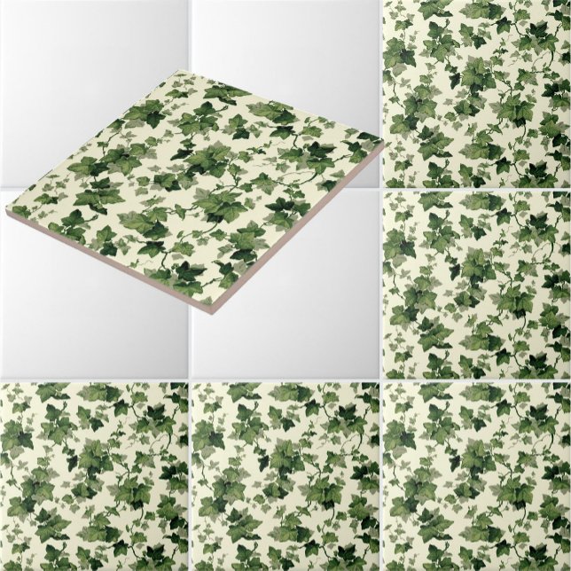 Vintages Ivy-Muster Fliese (Von Creator hochgeladen)