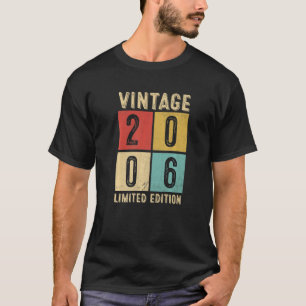 Vintages Jahr 2006 Geburt 2006 T-Shirt