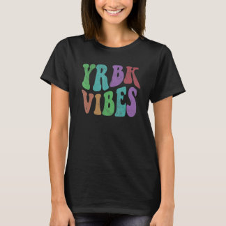 Vintages JAHRESBUCH VIBES Funny Publicity Lehrer T-Shirt