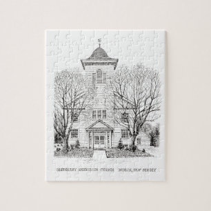 Vintages Jahrhundert-vereinigtes Puzzle