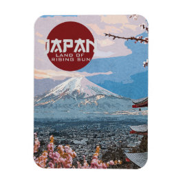 Vintages Japan Fuji Reise Magnet