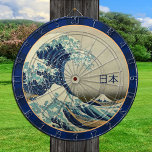 Vintages Japan, große Wave off Kanagawa Art 日 本 Dartscheibe<br><div class="desc">Dartboard: Vintages Japan - berühmte japanische Kunst aus der Antike - "Große Welle von Kanagawa" eine der malerischsten Repräsentationen Japans. Aus der Geschichte: "Katsushika Hokusai The Great Wave Off Kanagawa (1830) The Great Wave off Kanagawa, auch bekannt als The Great Wave oder einfach The Wave, ist ein ukiyo-e-Druck des japanischen...</div>