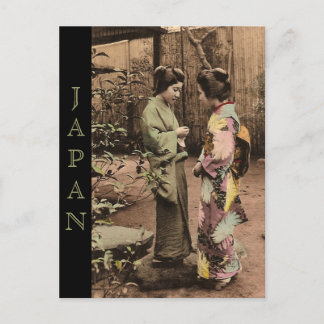 Vintages Japan Postkarte