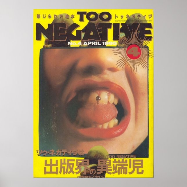 Vintages Japanisch Poster (Vorne)