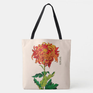 Vintages japanisches Chrysanthemum. Rost und Orang