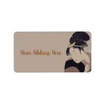 Vintages japanisches Frauenportrait III