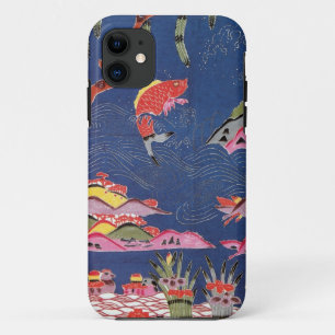 Vintages japanisches Kimono Textile (Bingata) Case-Mate iPhone Hülle