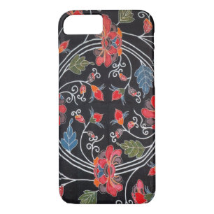Vintages japanisches Kimono Textile (Bingata) Case-Mate iPhone Hülle