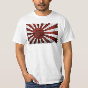 Vintages japanisches Land Japans von steigender T-Shirt