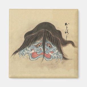 Vintages japanisches Monster Otoroshi Magnet