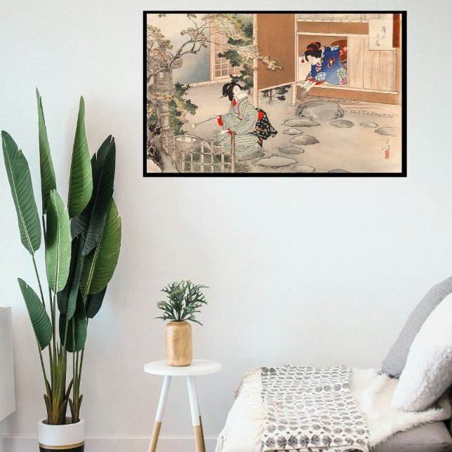 Vintages japanisches Teezeremonie Art 4 Poster (Von Creator hochgeladen)