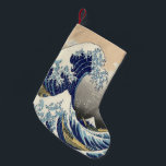 Vintages japanisches ukiyo e art the great wave kleiner weihnachtsstrumpf<br><div class="desc">Vintages japanisches ukiyo e kunst die großartigen wave Zuhause accessoires,  japanisches ukiyo e Zuhause dekorationen.</div>