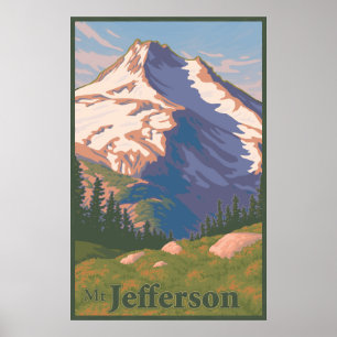 Vintages Jefferson Travel Poster