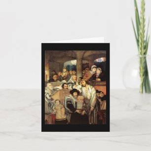 Vintages Jom Kippur Karte