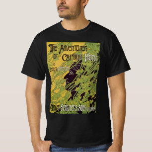 Vintages Jugendstil-Buch, Kapitän Horn Adventures T-Shirt
