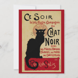 Vintages Jugendstil, Ce Soir Chat Noir Black Cat