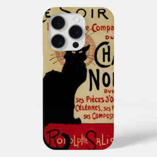 Vintages Jugendstil, Ce Soir Chat Noir Black Cat Case-Mate iPhone Hülle
