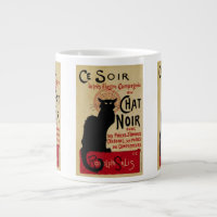 Vintages Jugendstil, Ce Soir Chat Noir Black Cat