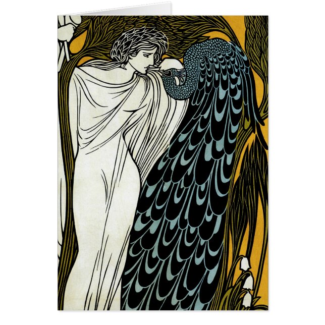 Vintages Jugendstil: Der Kuss von William Bradley (Vorne)