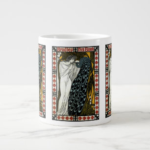 Vintages Jugendstil: Der Kuss von William Bradley Jumbo-Tasse