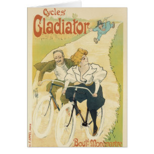 Vintages Jugendstil, Gladiatorräder