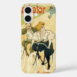 Vintages Jugendstil, Gladiatorräder iPhone 16 Hülle