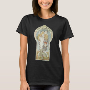 Vintages Jugendstil, Holland Levens Verzekering T-Shirt