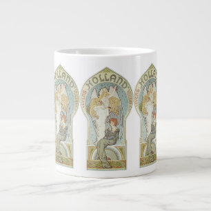 Vintages Jugendstil, Holland Levensverzekering Jumbo-Tasse