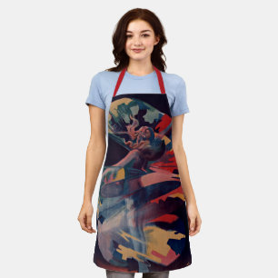 Vintages Jugendstil, Loie Fuller bei Folies Berger Schürze