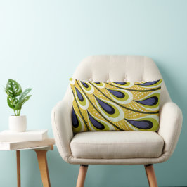 Vintages Jugendstil, Macmillans Pfauenfeder Lendenkissen