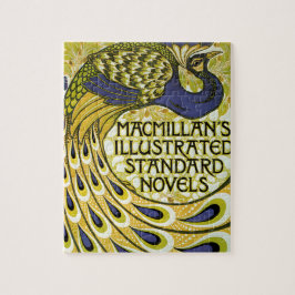 Vintages Jugendstil, Macmillans Pfauenfeder Puzzle