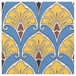 Vintages Jugendstil-Muster Stoff