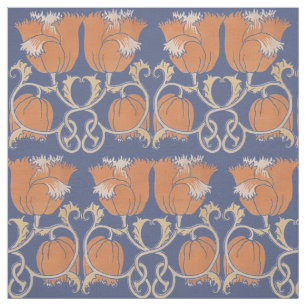 Vintages Jugendstil-Muster von Voysey Stoff