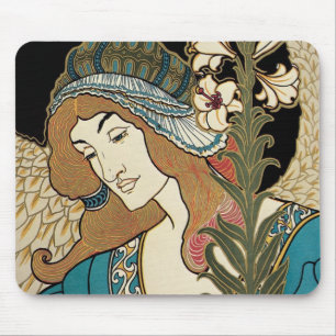 Vintages Jugendstil, Prangs Osterveröffentlichunge Mousepad