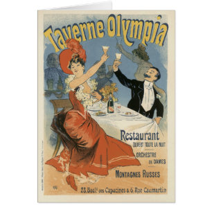 Vintages Jugendstil, Taverne Olympia Restaurant