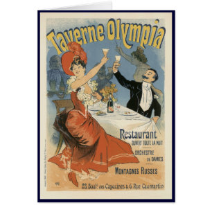 Vintages Jugendstil, Taverne Olympia Restaurant