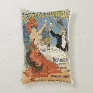 Vintages Jugendstil, Taverne Olympia Restaurant Dekokissen