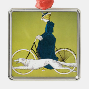 Vintages Jugendstil, Victoria Fahrrad Werke, Rehm Ornament Aus Metall