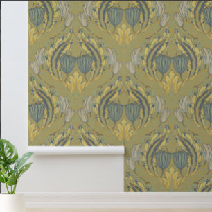 Vintages Jugendstil Walter Crane Tulip Muster Tapete