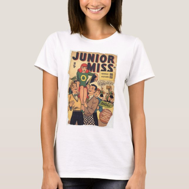 Vintages Juniorfräulein T-Shirt (Vorderseite)