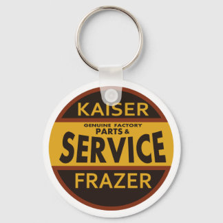 Vintages Kaiser-Frazer-Service-Zeichen Schlüsselanhänger