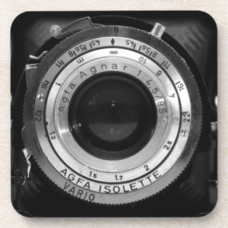 Vintages Kameraobjektiv Getränkeuntersetzer