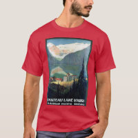 Vintages kanadisches Pazifisches Rockies Schloss L