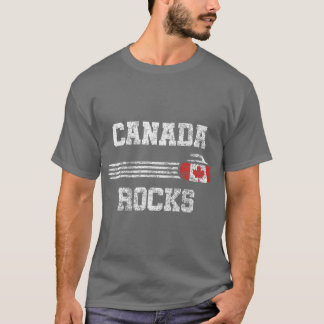 Vintages kanadisches Rocks-Curling T-Shirt