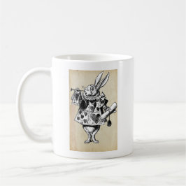 Vintages Kaninchen im Herzen Tasse