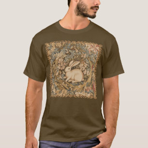 Vintages Kaninchen im mittelalterlichen Stil T-Shirt