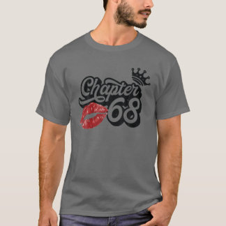 Vintages Kapitel 68 Kleine Lippen glücklich Geburt T-Shirt