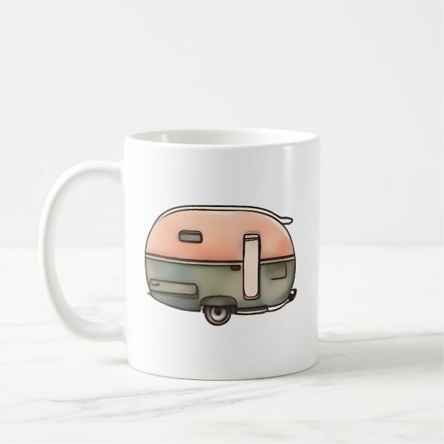 Vintages Karawankenabenteuer Kaffeetasse (Links)