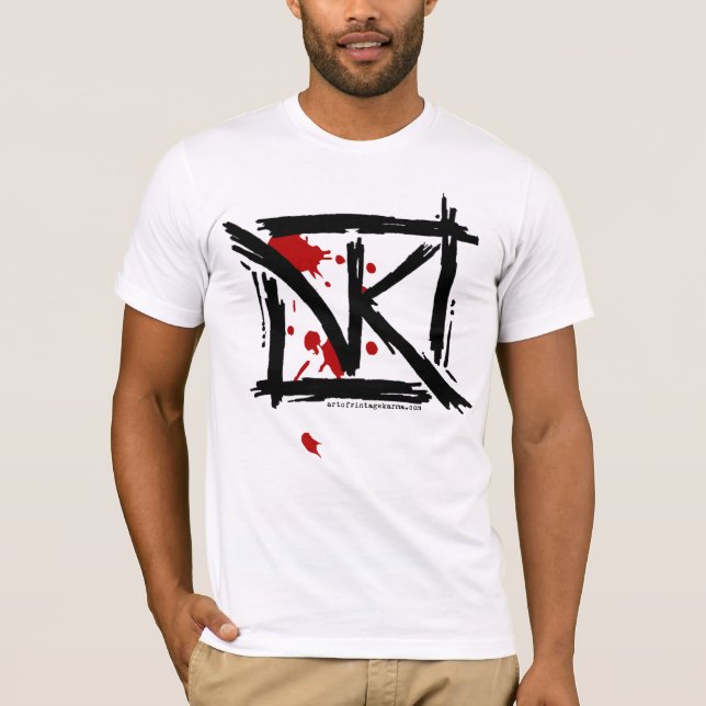 Vintages Karmakastenlogo T-Shirt (Vorderseite)