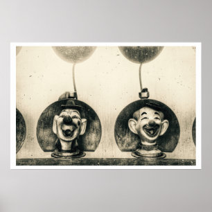 Vintages Karneval-Poster Poster